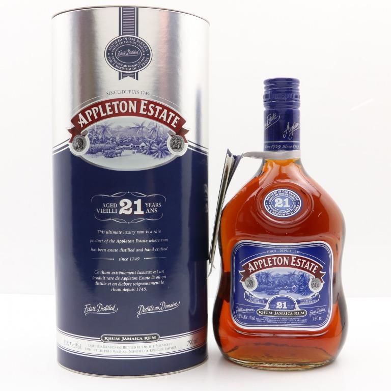 Appleton Estate 21 Year Old Jamaican Rum, 2009 Edition AlcoVault Grand Whisky Auctions