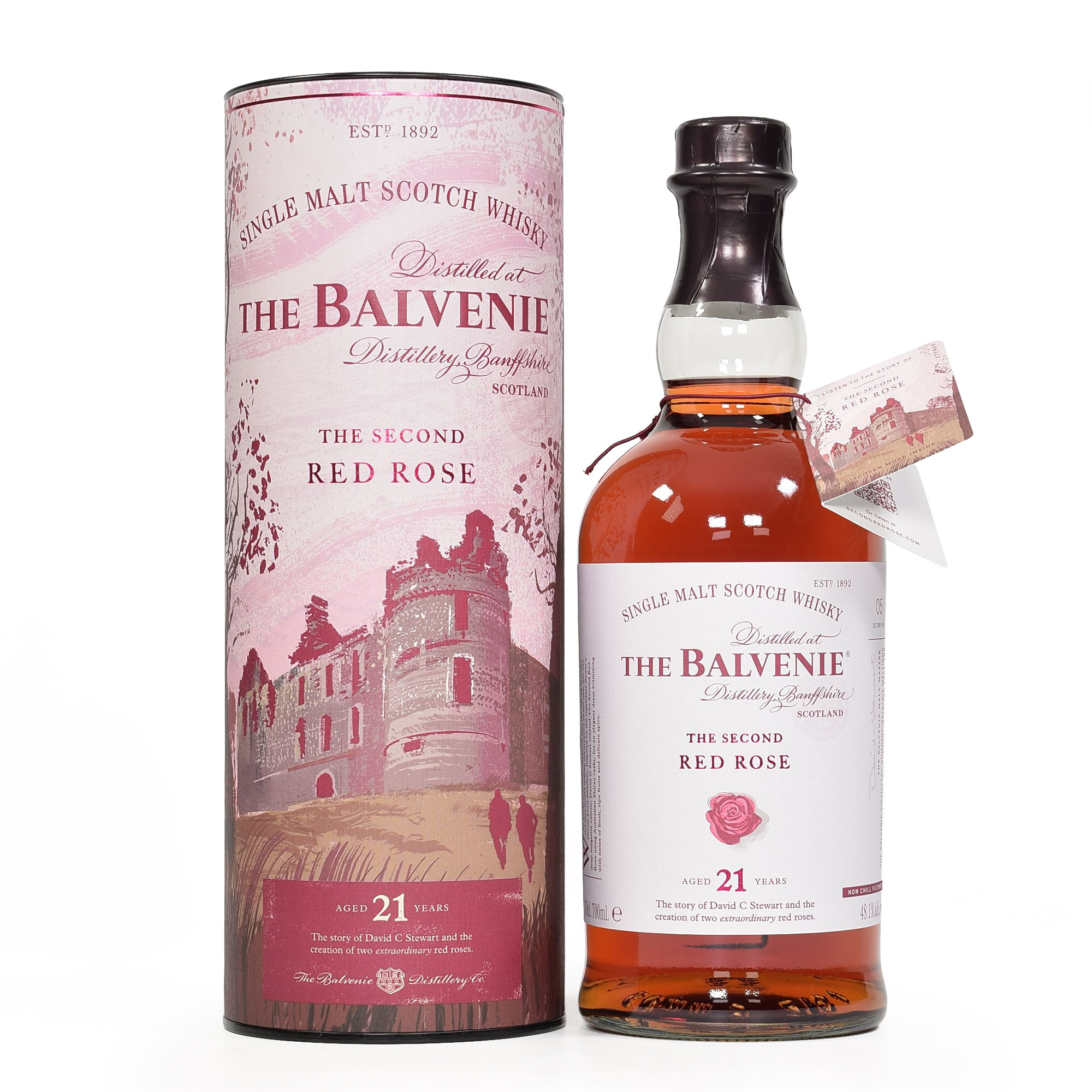 Balvenie 21 Year Old The Second Red Rose AlcoVault Grand Whisky Auctions