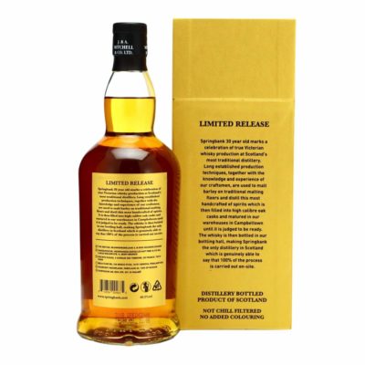 Springbank 30 Year Old, 2022 Release