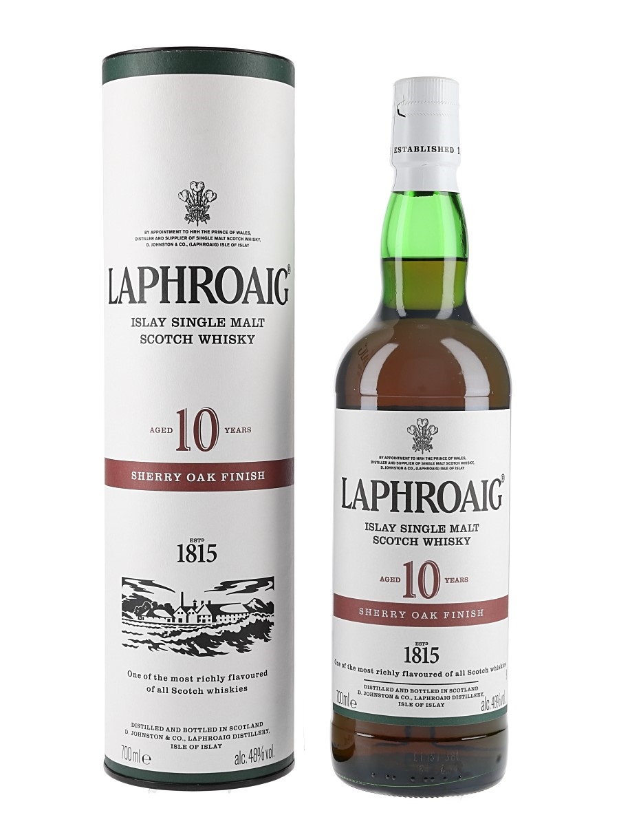 Laphroaig 10 Year Old Sherry Oak Finish AlcoVault Grand Whisky Auctions