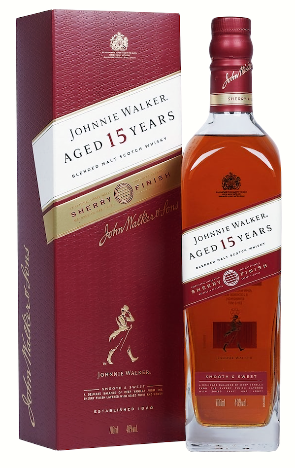 Johnnie Walker 15 Year Old Sherry Finish | Alcovault Whisky Johnnie Walker 15 Year Old Sherry Finish | Alcovault Whisky
