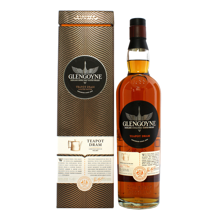 Glengoyne Teapot Dram, Sherry Cask, Batch No. 9, 2023, 58.9% whisky bottle